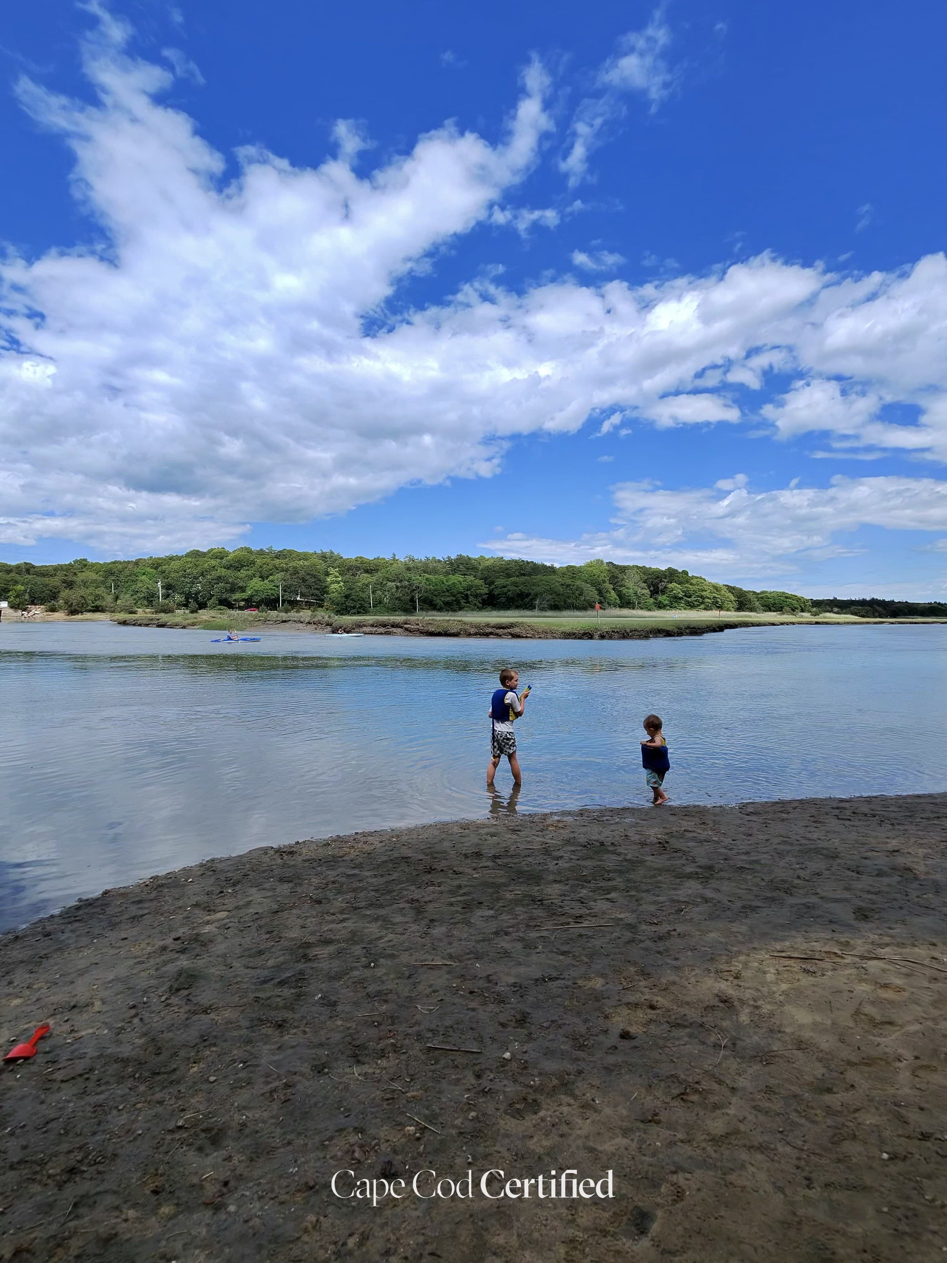 A Free Cape Cod Family Morning + Afternoon Paddle (Splash Pad to Tidal Creek)