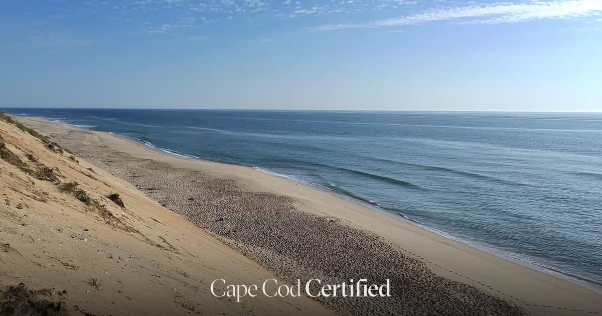 Cahoon Hollow Beach landscape